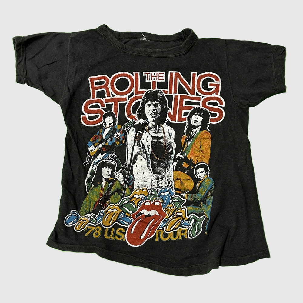 Vintage Rolling Stones 1978 US Tour Graphic T-Shirt Size M